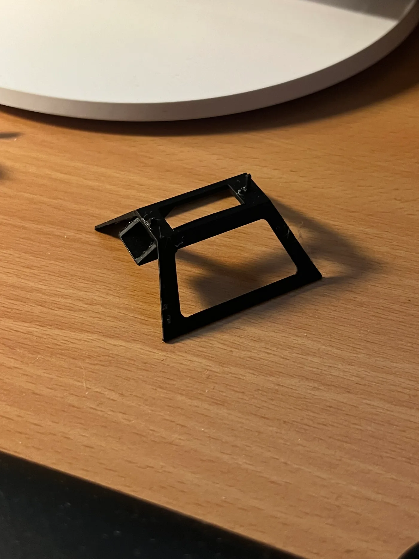 First 3D print of the replica part